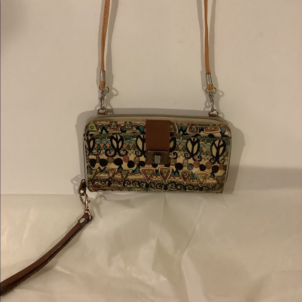 Sakroots PVC Multicolored Purse & Wristlet